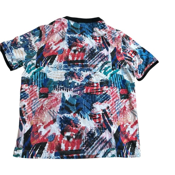 Robert Graham Multicolor Abstract Polo Cotton Golf Sz XL - Picture 3 of 10